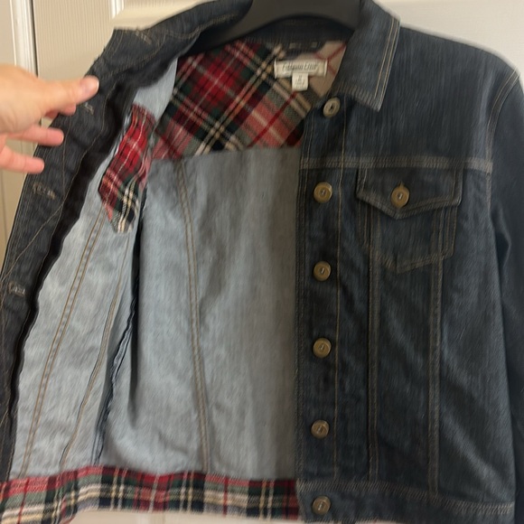 Coldwater Creek denim jacket - Picture 3 of 7
